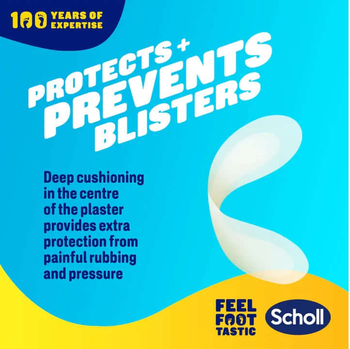 Scholl Blister Plasters Hydrocolloid Large blister plasters,Blister plasters hydrocolloid Mixed,Clear gel,designed not to slip in shoe,discreet design,Feet Cushions,Feet Heel Cushions,Fits comfortably,Fits comfortably in Shoes,GelActiv technology,Heel Cus