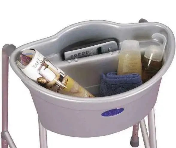 Allied Medical Buckingham Walking Frame Caddy Buckingham Walking Frame Caddy,Caddy,Caddy Fits most standard walking frames,Dual compartments Caddy,Lightweight Caddy,Walking Frame Caddy