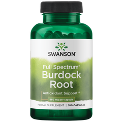 Swanson &ndash; Burdock Root 460mg 100C