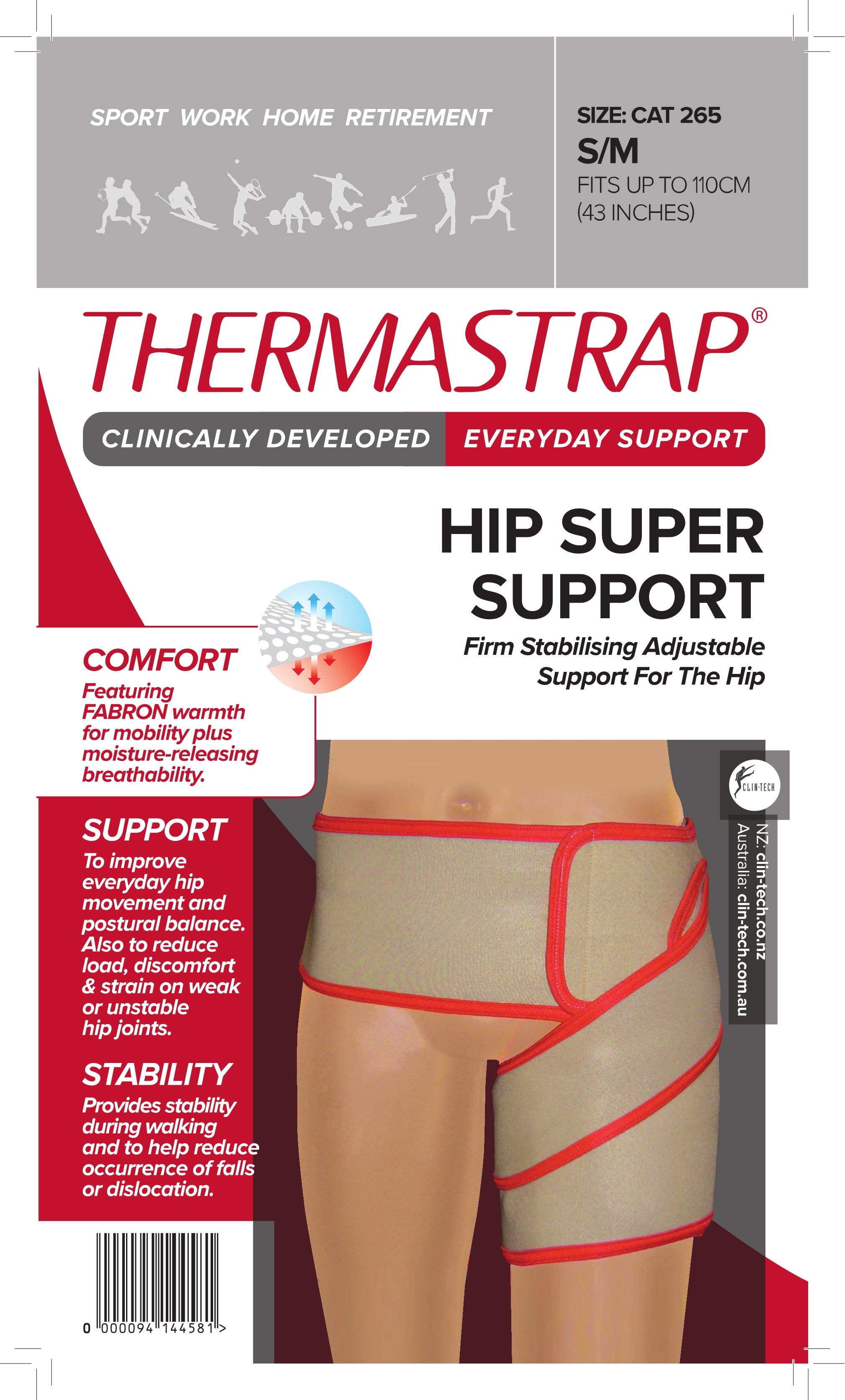 Thermastrap Hip Stabiliser