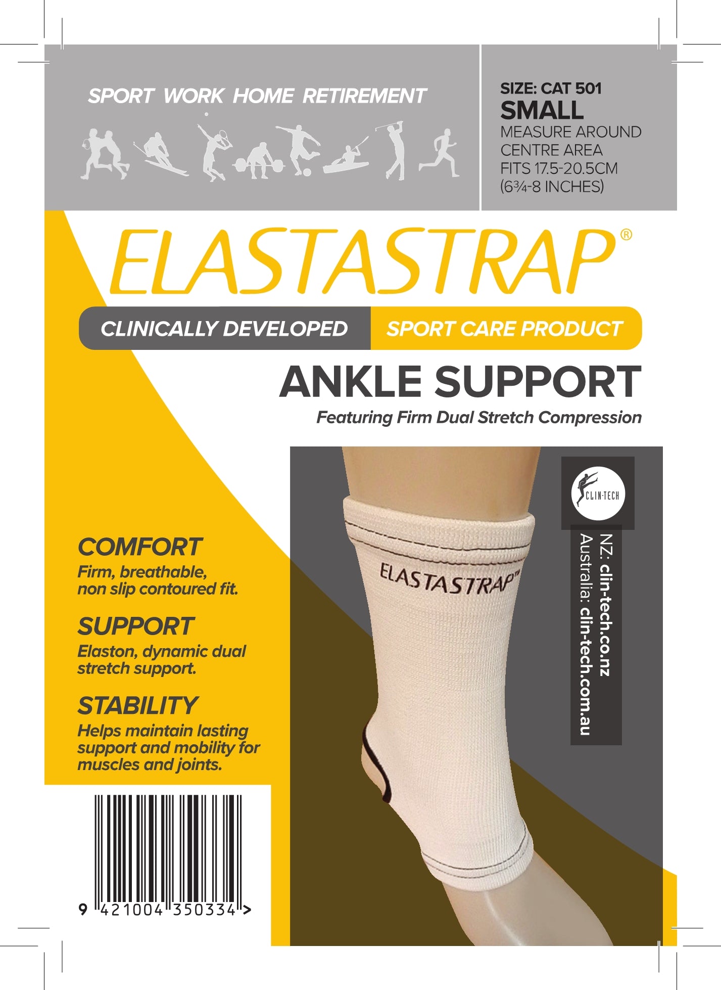 Elastastrap Compression Ankle Support