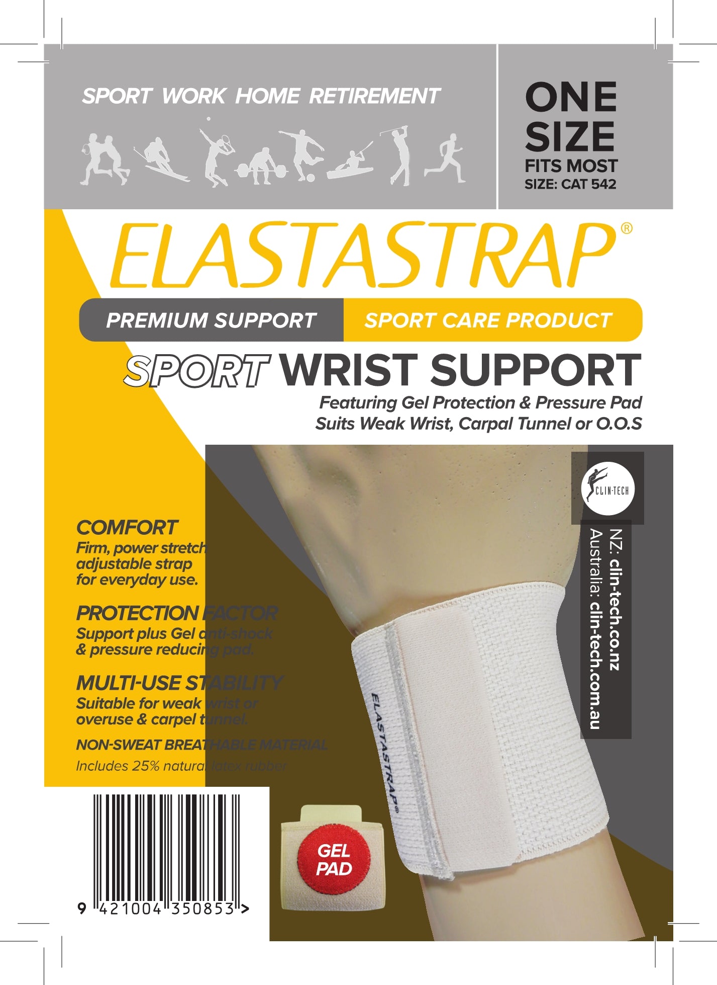 Elastastrap Premium Sports Wrist