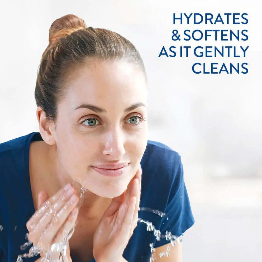 Cetaphil Gentle Skin Cleanser 1 Litre Bamboo Extract,cetaphil,cetaphil cleanser,Combination Skin,Daily Exfoliating Cleanser,Daily Use,Deep Cleansing,Dermatologist-recommended,face wash,Gentle Scrub,gentle skin cleanser,Hydrating Glycerin,Hypoallergenic,is