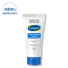 Cetaphil Daily Exfoliating Cleanser 178ml Bamboo Extract,cetaphil,cetaphil cleanser,cleanse impurities,Cleanses to remove dirt,Combination Skin,Daily Exfoliating Cleanser,Daily Use,Deep Cleansing,Dermatologist-recommended,Exfoliating Cleanser,Gentle Scrub