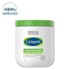 Cetaphil Moisturising Cream 550gm Bamboo Extract,body cream,cetaphil,cetaphil cream,Combination Skin,Daily Exfoliating Cleanser,Daily Use,Deep Cleansing,Dermatologist-recommended,Gentle Scrub,Hydrating Glycerin,Hypoallergenic,issues,Microfine Granules,moi