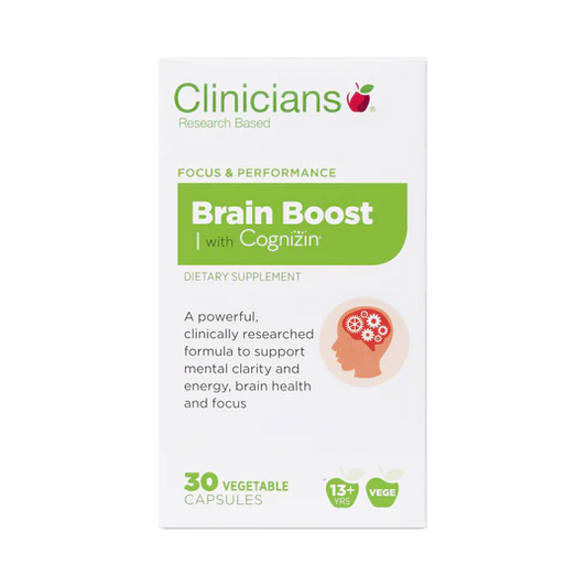 Clinicians Brain Boost with Cognizin 30 capsules