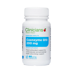 Clinicians Coenzyme Q10 200mg 60 Caps b vitamin,clinician,clinicians,issues,multivitamin,vitamin,vitamin b12,vitamin b3,vitamin c,vitamin d,vitamin d3,vitamin e,vitaminc,vitamins,Vitamins and Supplements,vitamins minerals