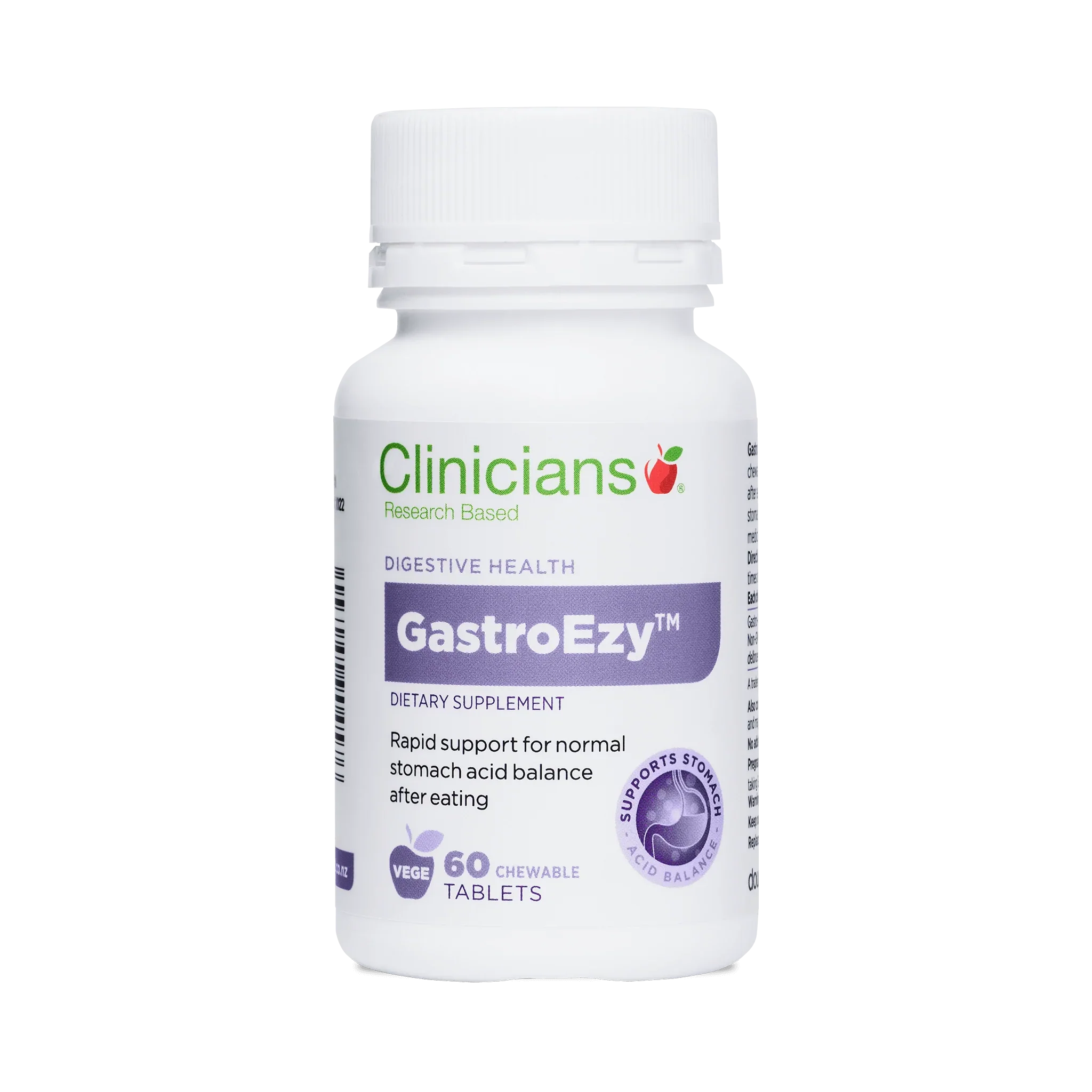 Clinicians GastroEzy™ 60 Caps b vitamin,clinician,clinicians,issues,Multi vitamins,multivitamin,multivitamin for kids,vitamin,Vitamin A,Vitamin B,vitamin b12,vitamin b3,vitamin c,vitamin d,vitamin d3,vitamin e,vitaminc,vitamins,Vitamins and Supplements,vi
