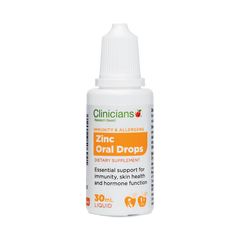 Clinicians Zinc Oral Drops 30ml clinicians,Clinicians Zinc Oral Drops 30ml,covid,immunity,issues,zinc,zinc oral drops