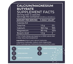 BODYBIO Sodium Butyrate BodyBio Butyrate,Butyrate,Calcium/Magnesium Butyrate,fuels your gut cells,Gut Health Postbiotic,healing leaky gut,issues,Sodium Butyrate,strengthening the gut lining