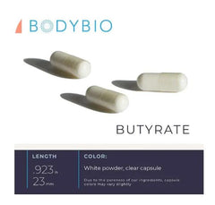 BODYBIO Sodium Butyrate BodyBio Butyrate,Butyrate,Calcium/Magnesium Butyrate,fuels your gut cells,Gut Health Postbiotic,healing leaky gut,issues,Sodium Butyrate,strengthening the gut lining