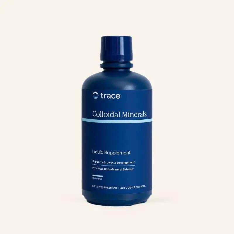 Trace Colloidal Minerals + Supports Body-Mineral Balance + Liquid Supplement (887 ml)