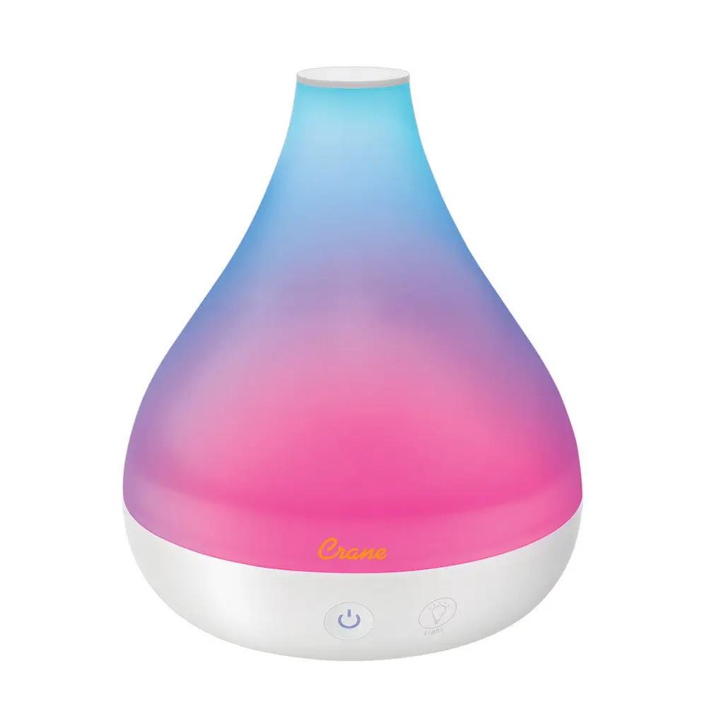 Crane Cool Mist Humidifier + Aroma Diffuser 1.3L - White