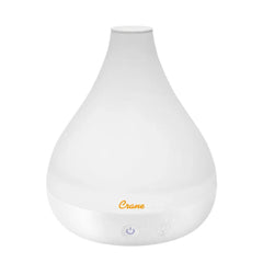 Crane Cool Mist Humidifier + Aroma Diffuser 1.3L - White