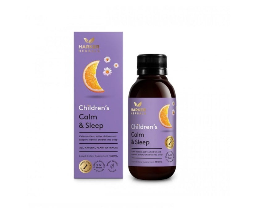 Harker Herbals Childrens Calm and Sleep Liquid 150ml Sweet Orange