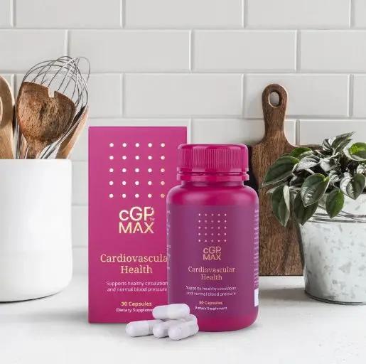 cGPMAX Cardiovascular Health blood vessel health,cardiovascular health,efficient blood flow,Healthy arteries,issues,normal blood pressure,Supports healthy circulation