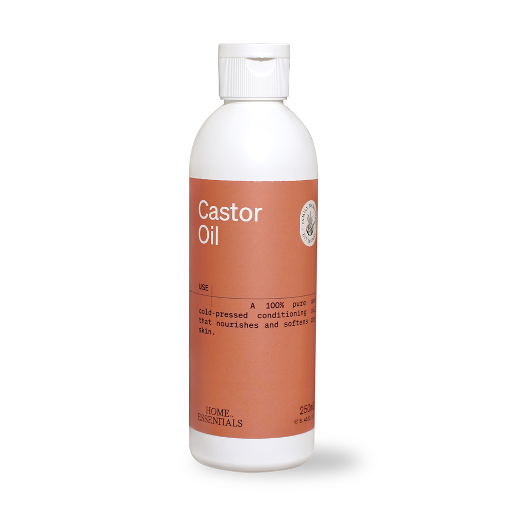 Castor Oil (Pure, Cold-Pressed, Hexane-Free)