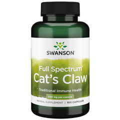 Swanson – Cat’s Claw 500mg 100C