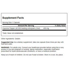 Swanson – Cayenne 40,000 Capsaicin 300 C Accelerate Metabolism,Antioxidants Cardiovascular,Antioxidants Energy Minerals Vitamins,as well as cardiovascular,blood sugar,blood sugar balance,Blood Sugar Brain & Cognition Children's Health Detoxification Energ