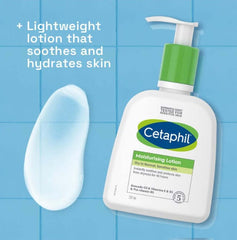 Cetaphil Moisturising Lotion 237ml Bamboo Extract,cetaphil,cetaphil moisturising,Combination Skin,Daily Exfoliating Cleanser,Daily Use,Deep Cleansing,Dermatologist-recommended,Gentle Scrub,Hydrating Glycerin,Hypoallergenic,issues,Microfine Granules,moistu