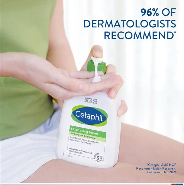 Cetaphil Moisturising Lotion (all skintypes) 500ml - Hydrating Skin Care all skin types lotion,Cetaphil lotion,daily moisturizer,hydrating skincare,lightweight moisturizer,moisturizing lotion,optimized,sensitive skin moisturizer,skincare 500ml