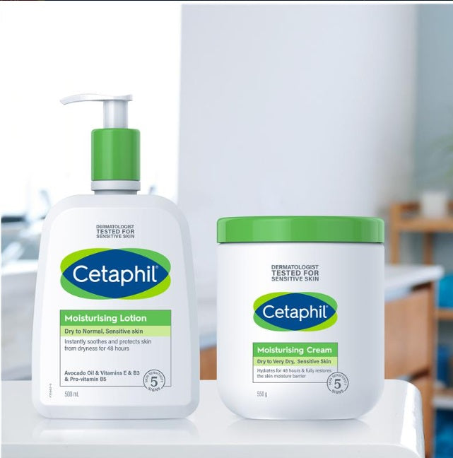 Cetaphil Moisturising Lotion (all skintypes) 500ml - Hydrating Skin Care all skin types lotion,Cetaphil lotion,daily moisturizer,hydrating skincare,lightweight moisturizer,moisturizing lotion,optimized,sensitive skin moisturizer,skincare 500ml