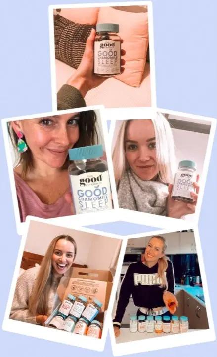The Good Vitamin Chamomile Sleep Adult Sleeping Soft Candy,Chamomile Sleep,issues,Sleep Capsules