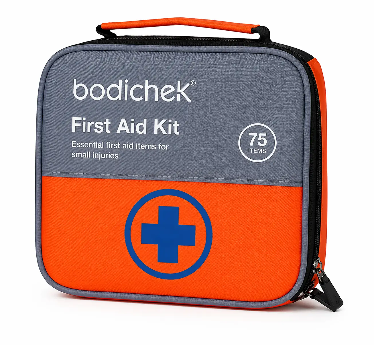 Bodichek | First Aid Kit | 75pc Supplies | Portable Emergency Kit | Ready To Use In Emergencies