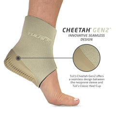 TULIS CHEETAH GEN2 HEEL CUP WITH COMPRESSION SLEEVE YOUTH SIZES