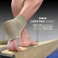 TULIS CHEETAH GEN2 HEEL CUP WITH COMPRESSION SLEEVE YOUTH SIZES