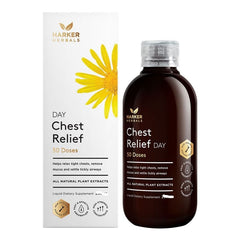 Harker Herbals Chest Relief DAY 200ml - Relief from Chest Congestion Chest Congestion Relief,Chest Relief,Harker Herbals,Herbal Remedy,optimized