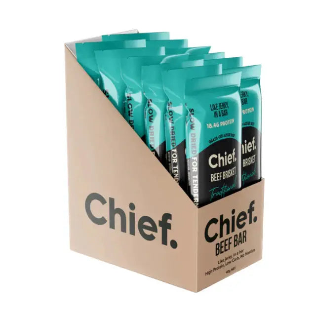 Chief Beef Bar High Protein Low Carb Beef Snack Bar Premium Quality For On The Go