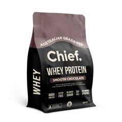 Chief Nutrition Whey Protein Powder Grass-Fed Premium Muscle Growth Support For Active Lifestyles