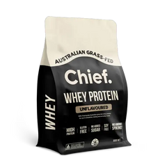 Chief Nutrition Whey Protein Powder Grass-Fed Premium Muscle Growth Support For Active Lifestyles