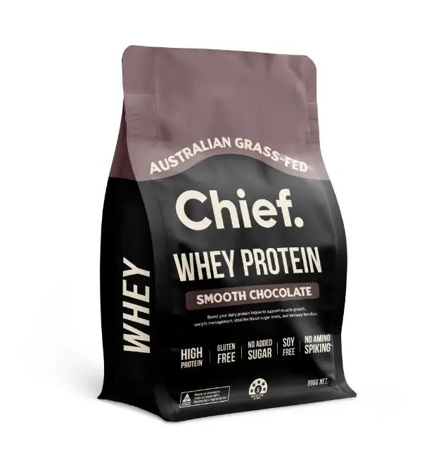 Chief Whey Protein Concentrate Clean Grass-Fed Protein Powder 900g
