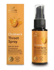 Harker Herbals Children's Throat Spray Children Throat Spray,fast acting spray,Harker Children Throat Spray,issues,mouth membranes,scratchy throats,soothe dry,support healing throat,targeted spray