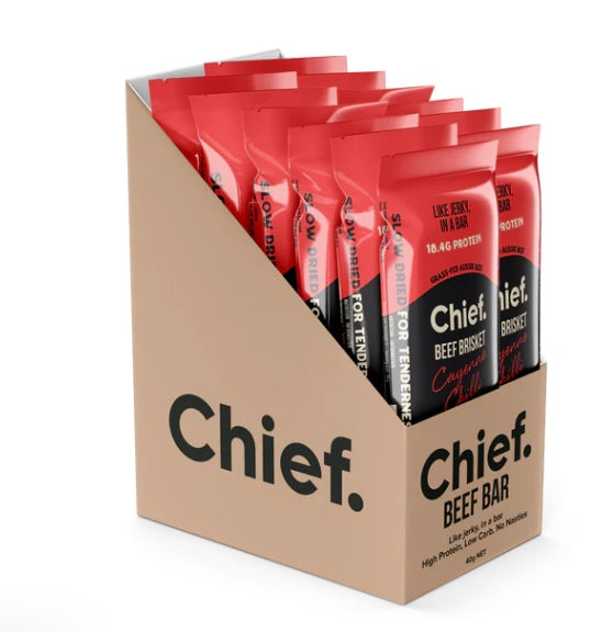 CHIEF Beef Bar - Beef and Chilli 40g