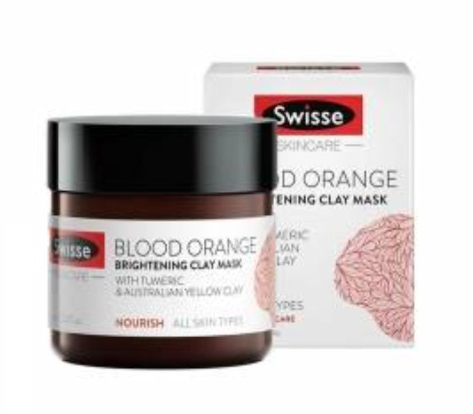 Swisse Blood Orange Brightening Clay Mask 70g