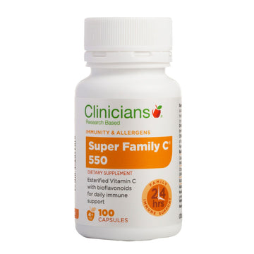 Clinicians Super Family C 550 100 Capsules