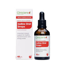 Clinicians Iodine Oral Drops 45mL clinicians,clinicians iodine,Clinicians Iodine Oral Drops,iodine drops,iodine oral drops,issues,thyroid