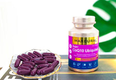 MAXCURAL Reduced Coenzyme Q10 Soft Capsules 60 capsules Coenzyme Q10,Coenzyme Q10 Soft Capsules,heart health,Heartburn,immunity,issues,liver health,Reduced Coenzyme Q10 Soft Capsules
