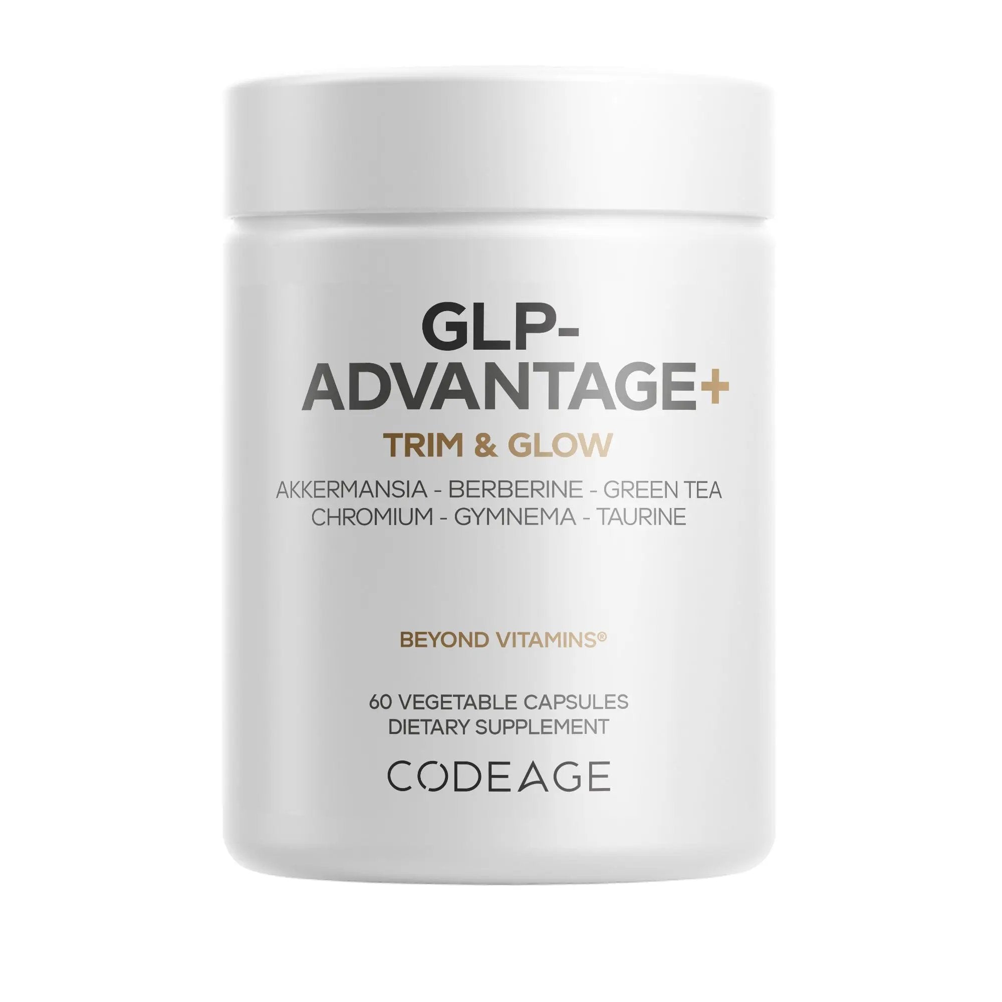 Codeage GLP-Advantage+ Supports GLP-1 Pathway Supplement 60 Capsules