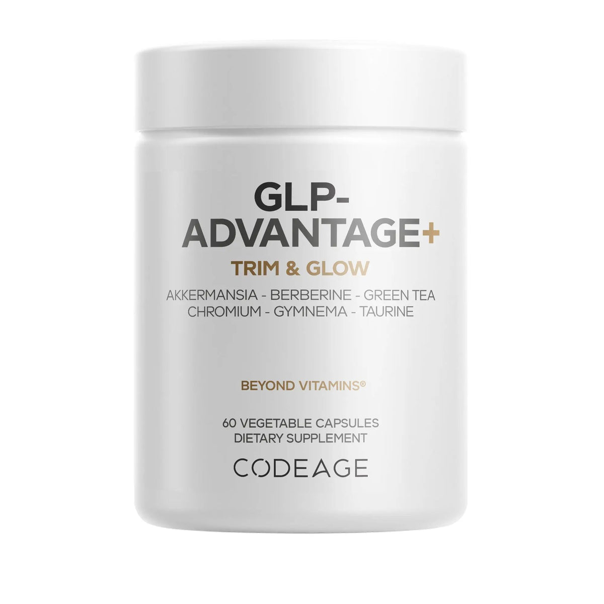 Codeage GLP-Advantage+ Supports GLP-1 Pathway Supplement 60 Capsules