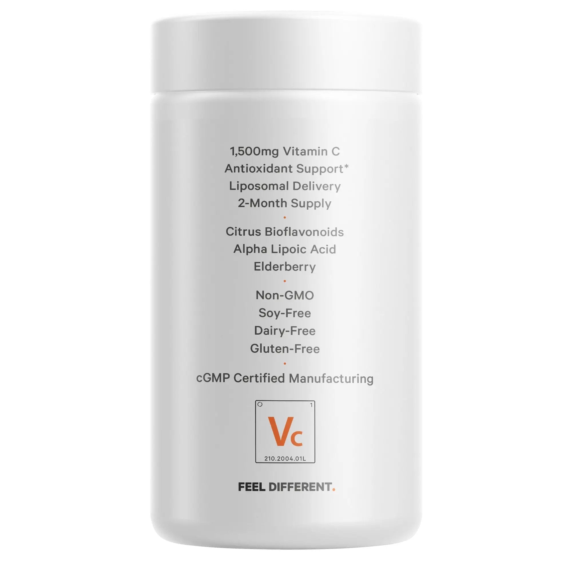 Codeage Liposomal Vitamin C Immune Support Vitamin C 180 Capsules