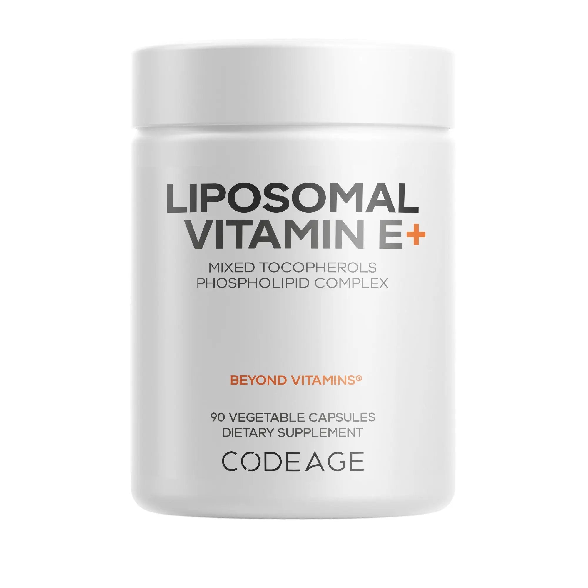 Codeage Liposomal Vitamin E+ Antioxidant & Immune Support 90 Capsules
