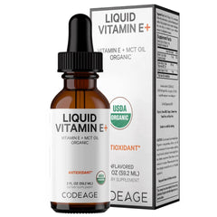 Codeage Liquid Vitamin E+ Antioxidant Support Supplement 59ml