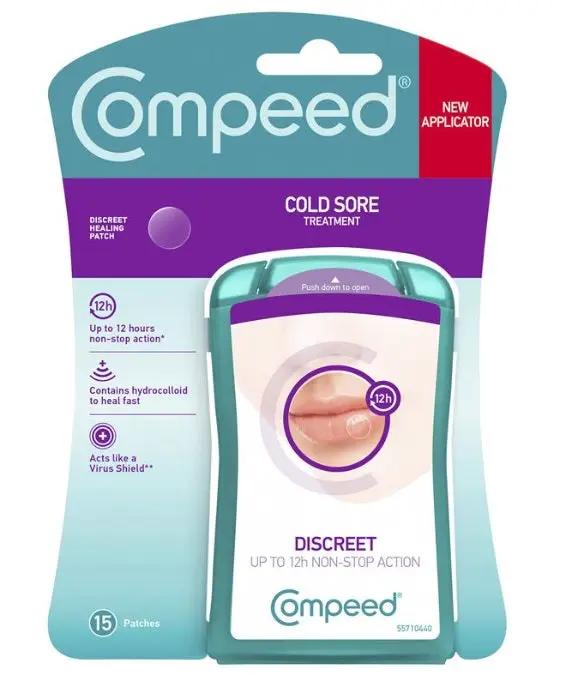 Fast Setting Cold Patch Compeed Cold Sore Patch Discreet Healing Patch 15 Count Fast Symptom R ...