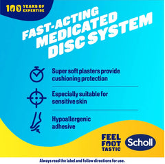 Scholl Waterproof Corn Removal Plaster for Fast Relief corn removal,fast relief,foot care,optimized,Scholl products,waterproof plaster