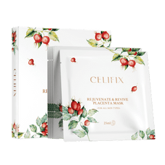 CELIFIX Sheep Placenta Mask 25ml 5pcs/box Face Skin,facemask,facial mask,Filling Mask,issues,Nourish Pedimask Aloe Vera,Placenta Cream,Radiance,Radiance Light Placenta Cream,Water Light Filling Mask