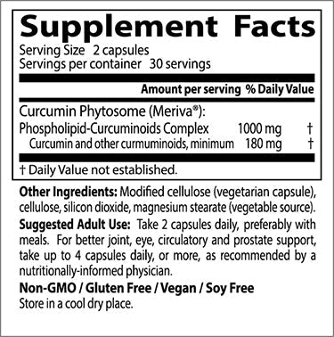 Doctor's Best Curcumin Phytosome with Meriva Vege Caps Curcumin Phytosome with Meriva,doctor's best,issues